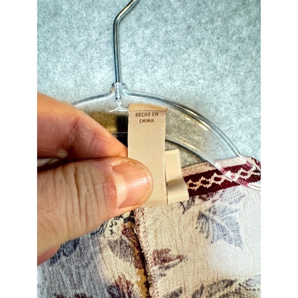 Knox Rose Cardigan Sweater Women's XL Multicolor Floral 100% Rayon Open Front - Picture 5 of 11